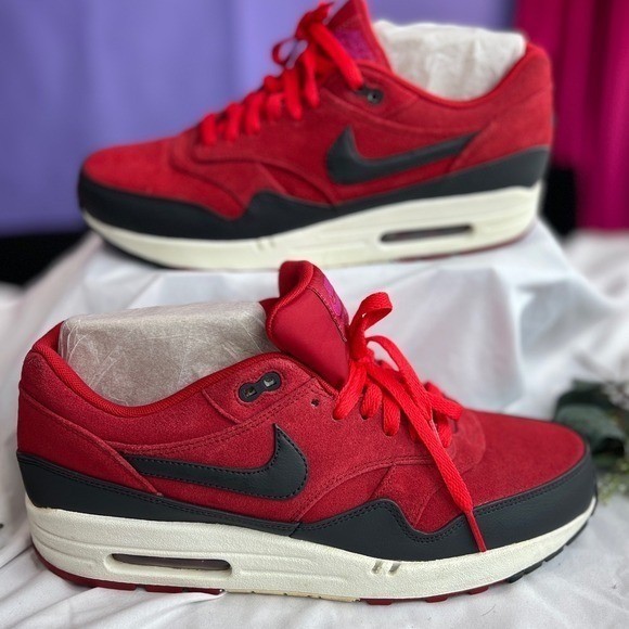 Nike Air Max 1  Anthracite Sneakers Shoes Size‎ 11 - Picture 3 of 7